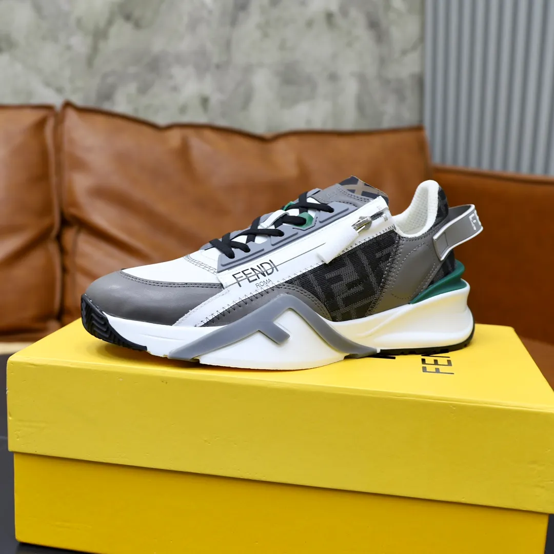 Men's men's shoes 290🔥Brand: FENDI Size: 38-44 (45, 46 customized) Grade: Original quality High version Material: Imported cowhide ➕ High-quality and comfortable lining Original lightweight non-slip outsole Style category: Travel Fashion casual shoes Versatile trend